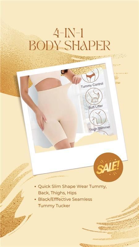 Quick slim shape wear Tummy, Back, Thighs, Hips