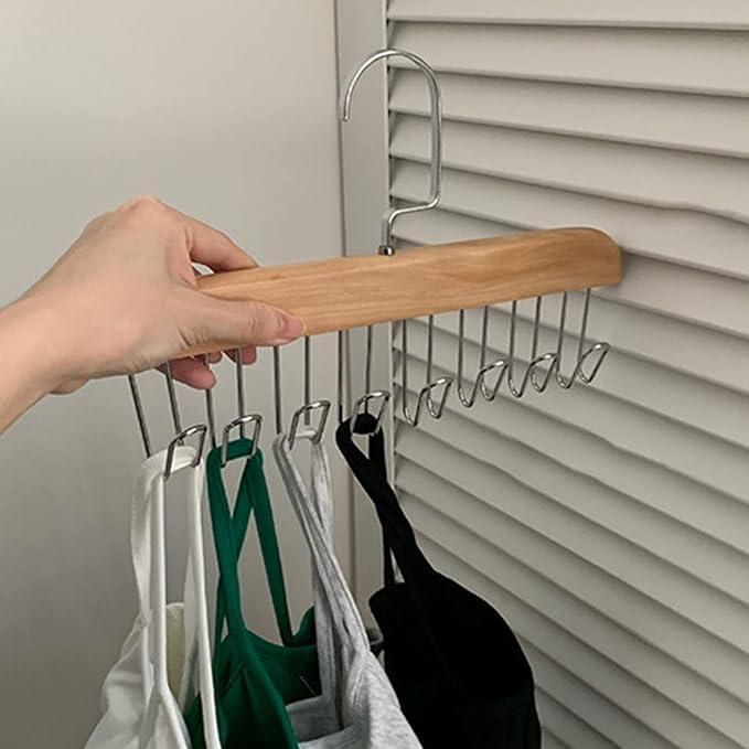 Multifunctional Wooden Hanger