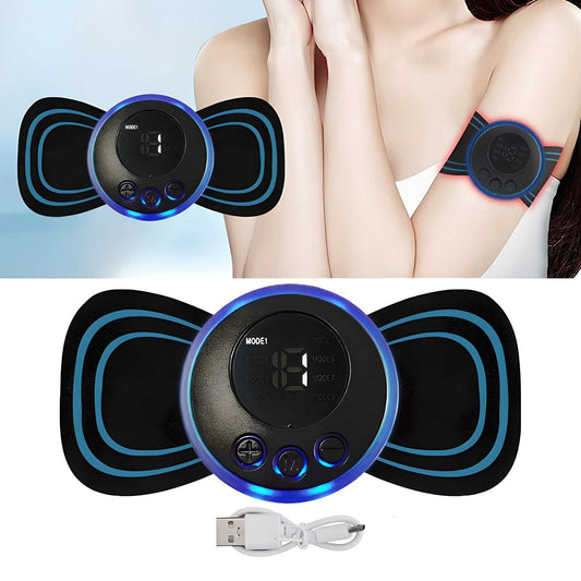 Mini Massager with 8 Modes and 19 Strength Levels,