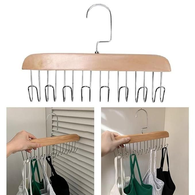 Multifunctional Wooden Hanger