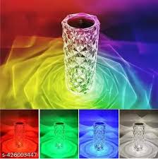 Crystal Table Lamp 16 Color Changing