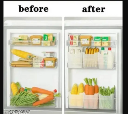 Premium Fridge Storage Containers – 1000 ml (Pack of 6) |