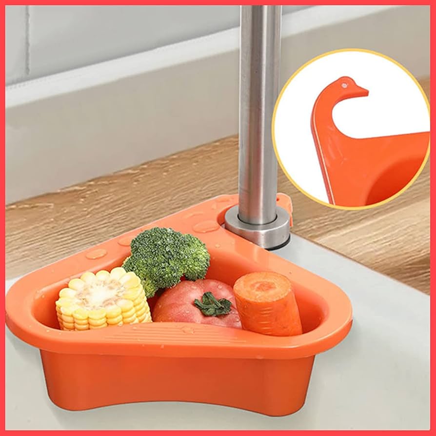 Multipurpose Plastic Kitchen Sink Organizer